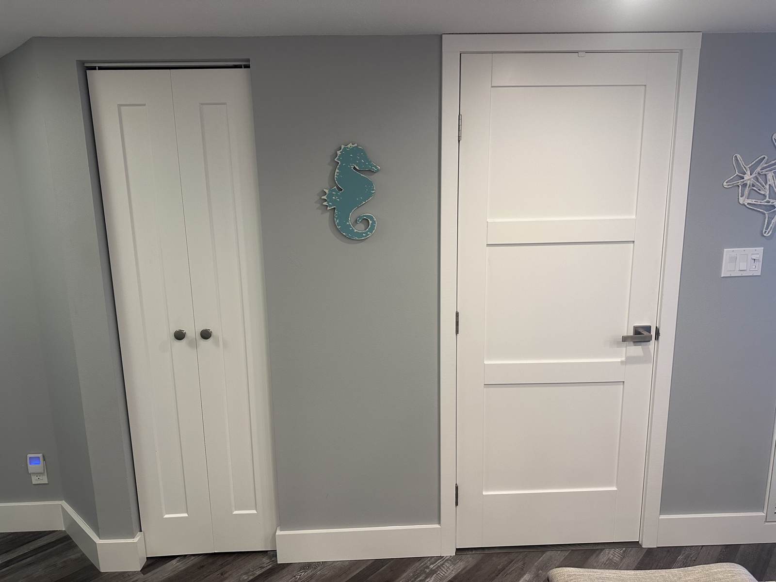 New doors and trim